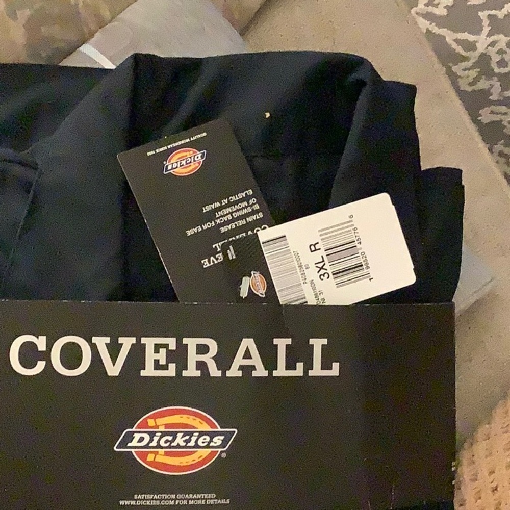 NWT Dickies Navy Blue Coveralls Sz 3XL - Picture 9 of 9